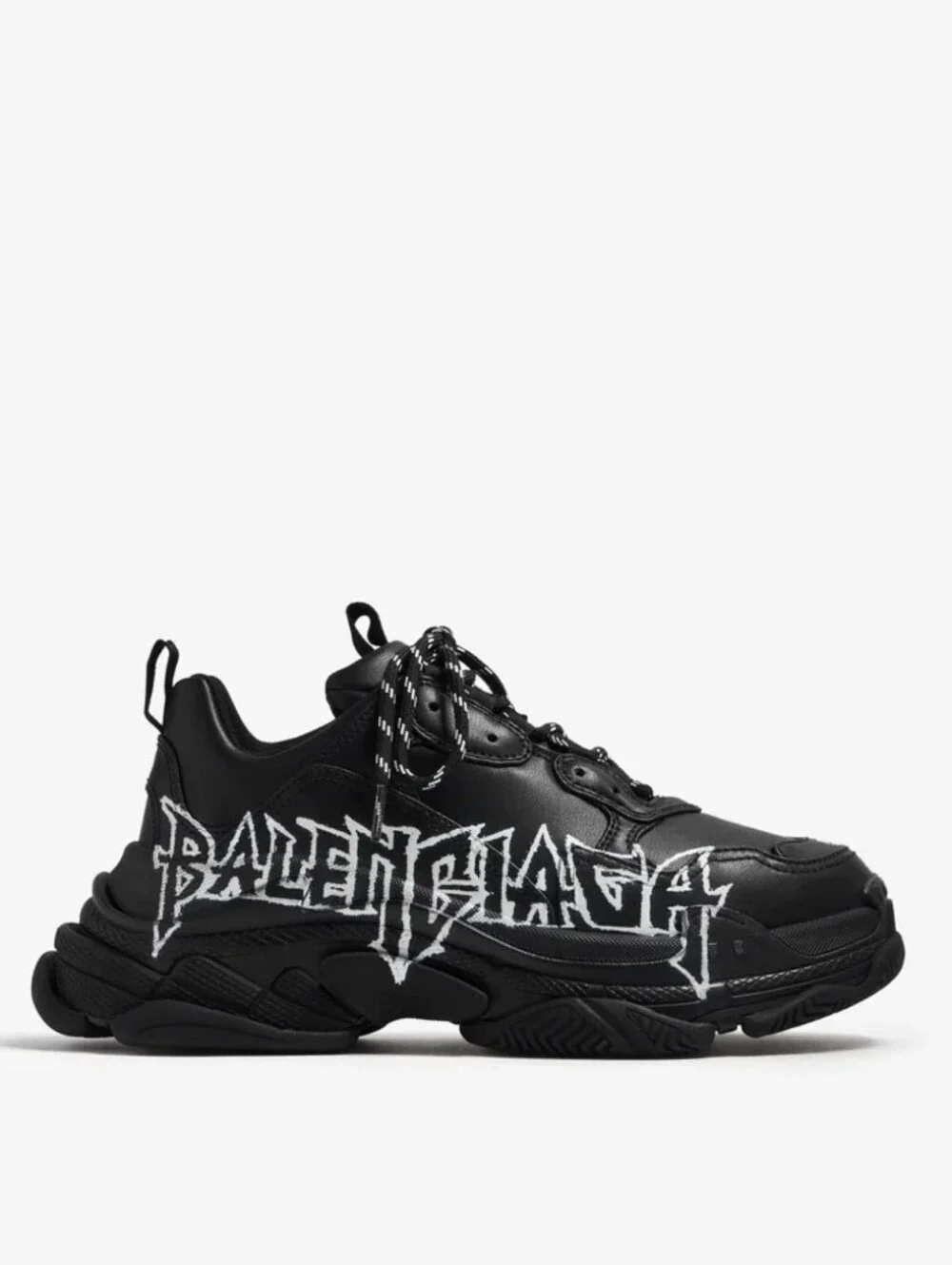 Balenciaga | Shoes | Balenciaga Triple S Black Sneakers Men Us 9